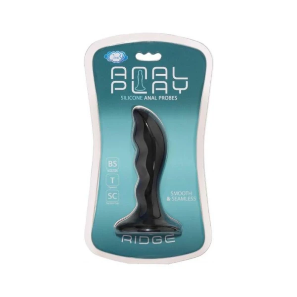 Butt Plugs: Anal Play Silicone Ridge