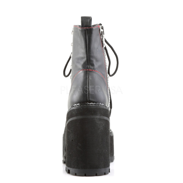 4 3/4 inches Heel, 2 1/4 inches PF D-Ring Lace-Up Ankle Boot, Side Zip — image 4 of 4
