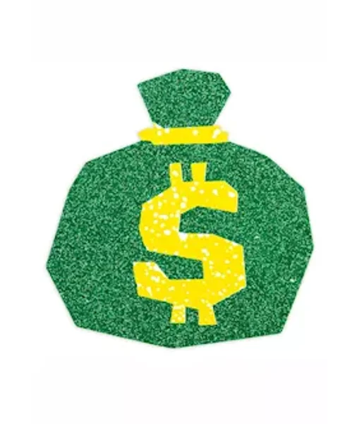 Funny Money Pasties - Green — image 2 of 2