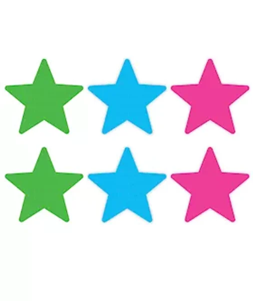 Neon Star Pasties - Multi — image 3 of 4