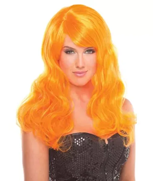 Burlesque Wig - Orange -  O/s — image 2 of 2