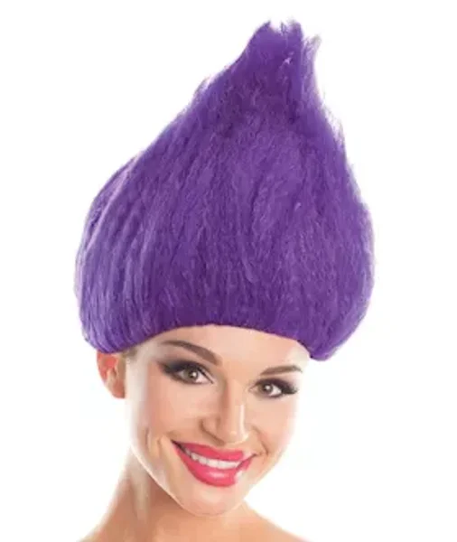 Troll Wig - Purple -  O/s — image 2 of 2