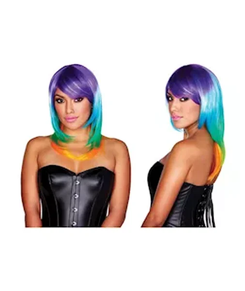Rainbow Wig - Rainbow — image 2 of 2