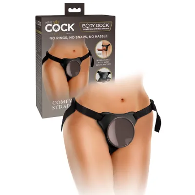 Pipedream King Cock Elite Comfy Body Dock Strap On Harness