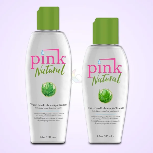 Pink Natural - Water-Based Lube | 2.8oz