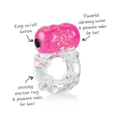 Colour Pop Big O Cock Ring By Screaming O Pink