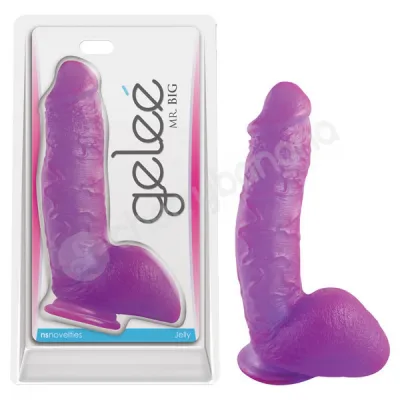 Gelee Mr Big Purple Dildo