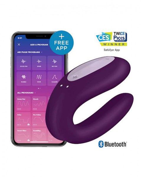 Satisfyer Double Joy - Purple