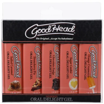 Goodhead Oral Delight Gel Dessert 5 Pack 1 Fl Oz