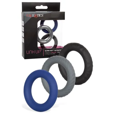 California Exotic Link Up Extreme 3 Piece Cock Ring Set