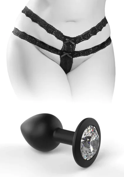 Hookup Secret Gem Plug with White Panties