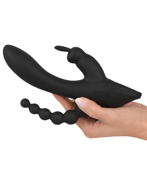 Sweet Smile Triple G-spot Vibrator - 8.1 Inch