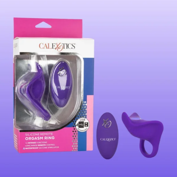 CalExotics Silicone Remote Orgasm Ring