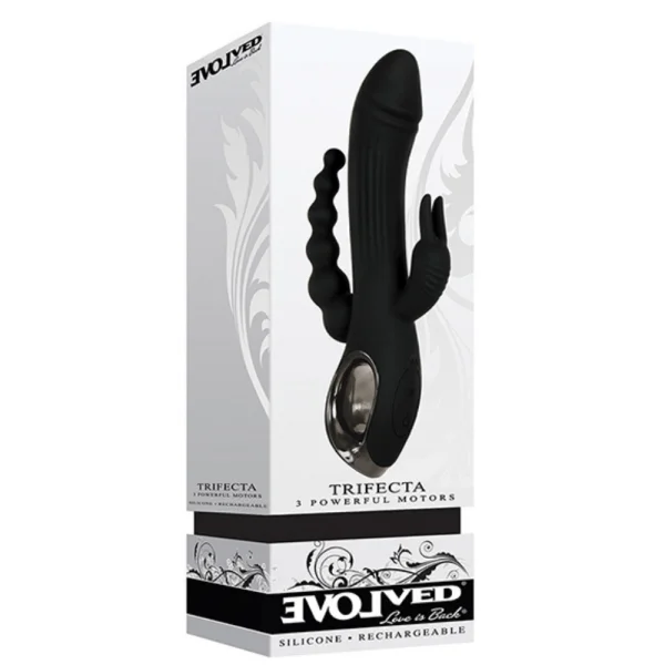 Evolved Trifecta Vibrating Triple Stimulator