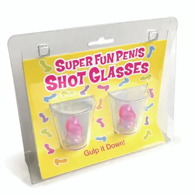 Super Fun Penis Shot Glasses Set of 2