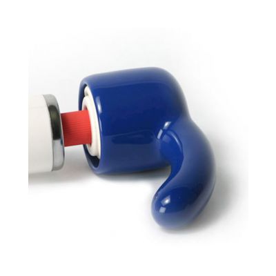 Curved Vinyl Wand Top Attachment Blue