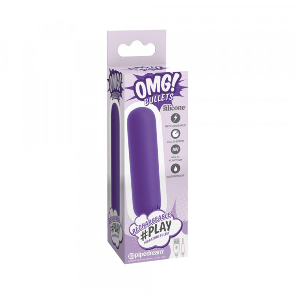 OMG Bullets Play Rechargeable Vibrating Bullet