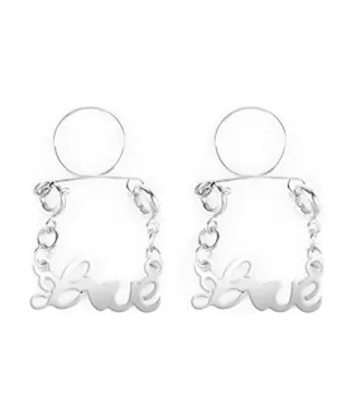 Silver Love Nipple Rings - Silver — image 3 of 3