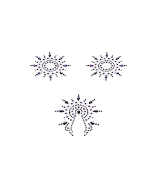 Petits Joujoux Gloria Body Jewelery - Purple - Set Of 3 — image 6 of 10