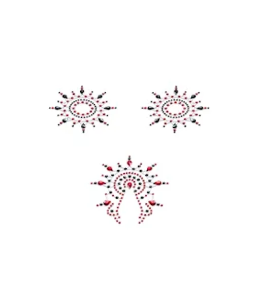 Petits Joujoux Gloria Body Jewelery - Red/black - Set Of 3 — image 5 of 9