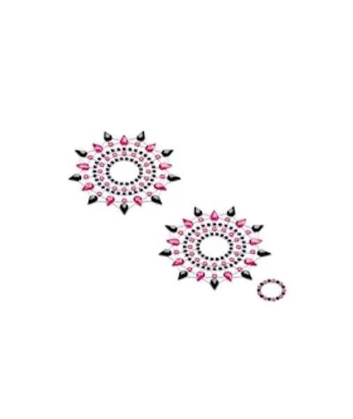 Petits Joujoux Gloria Body Jewelery - Set Of 2 - Pink/black - Set Of 2 — image 4 of 6