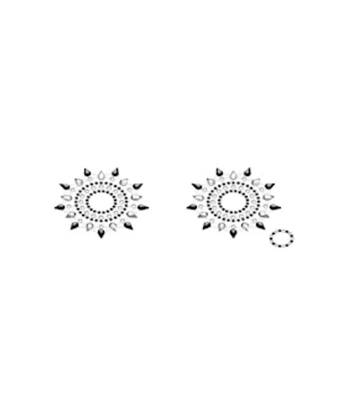 Petits Joujoux Gloria Body Jewelery - Set Of 2 - Silver/black - Set Of 2 — image 2 of 2
