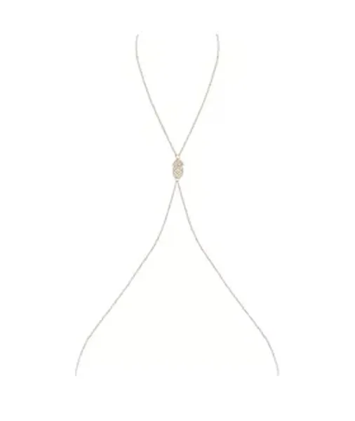 Obsessive Bijou 901 Body Necklace - Gold - One Size — image 3 of 4