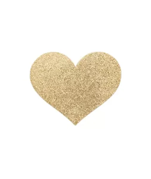 Bijoux Indiscrets - Flash Heart Nipple Covers - Gold — image 7 of 7