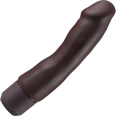 Dr Skin Silicone Dr Steve Waterproof Vibrating 7 Dildo By Blush Chocolate