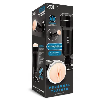 Zolo Original Mount Discreet Stroker Black
