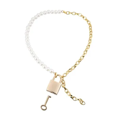 Pearl Day Collar White gold