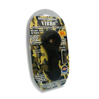 Monkey Spanker Vibro Black