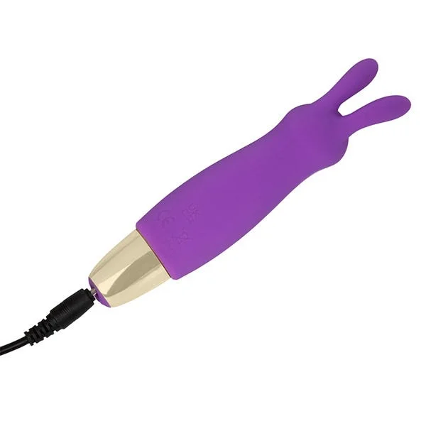 Slay #BuzzMe Rechargeable Purple Rabbit Clitoral Vibrator