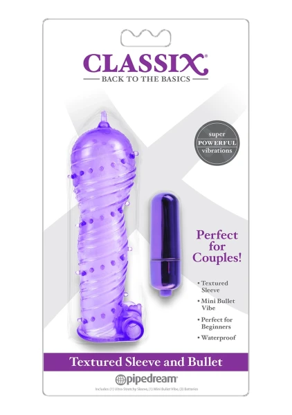 Classix Textured Sleeve and Bullet