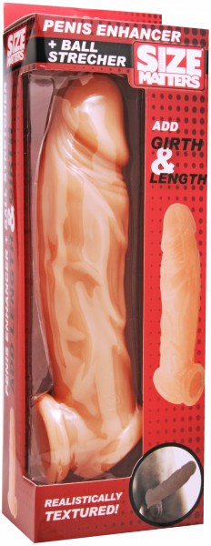 Realistic Penis Sleeve + Ball Stretcher