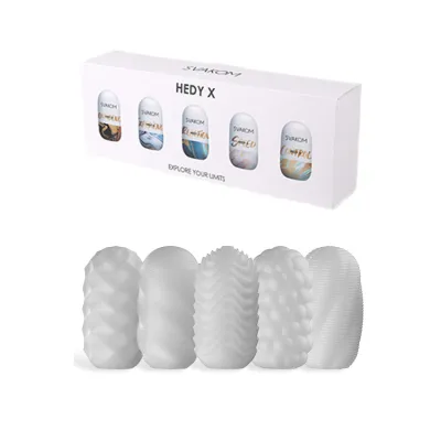 Svakom Hedy X 5 Piece Reversible Textured Stroker Set