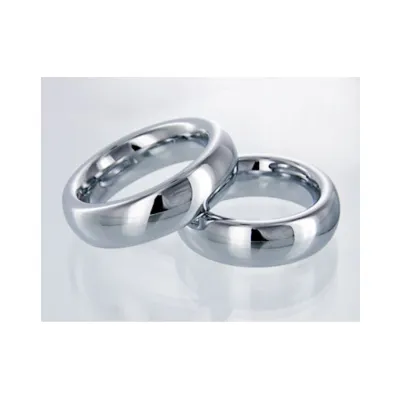 Steel Cock Ring Silver Medium