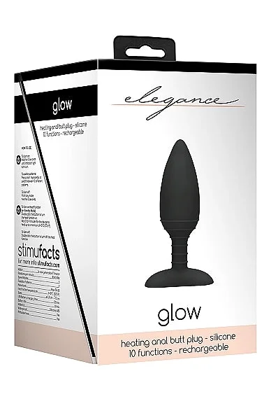 Shots Elegance Glow Heating Butt Plug
