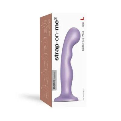 Strap on me Dildo Plug P g L Metallic Lilac