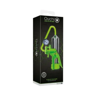 Ouch Glow Elite Beginner Pump Glow In The Dark Green