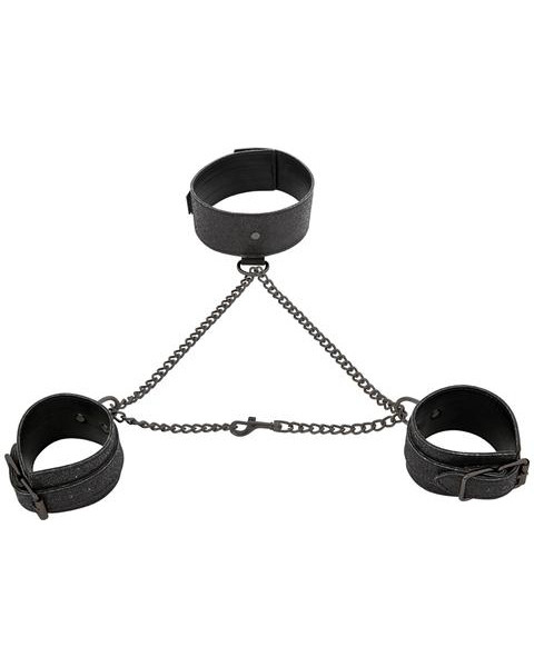 S&m Shadow Sparkle Collar And Cuff Set — image 4 of 8