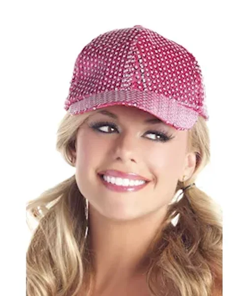 Baseball Hat - Hot Pink -  O/s — image 2 of 2