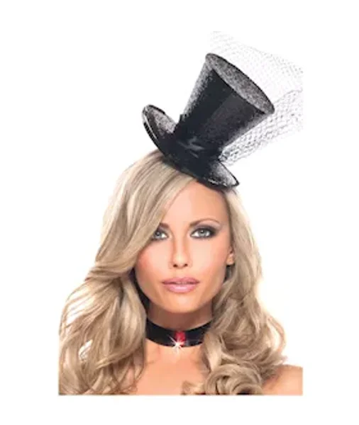 Mini Top Hat - Black - O/s — image 2 of 2