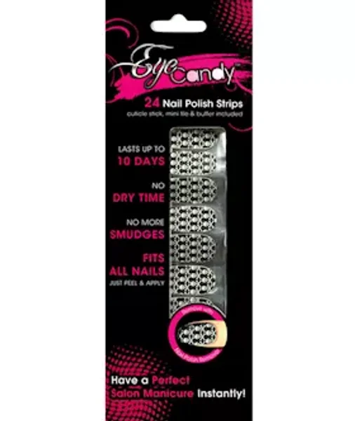 Black/white Skulls Nail Foil — image 2 of 3