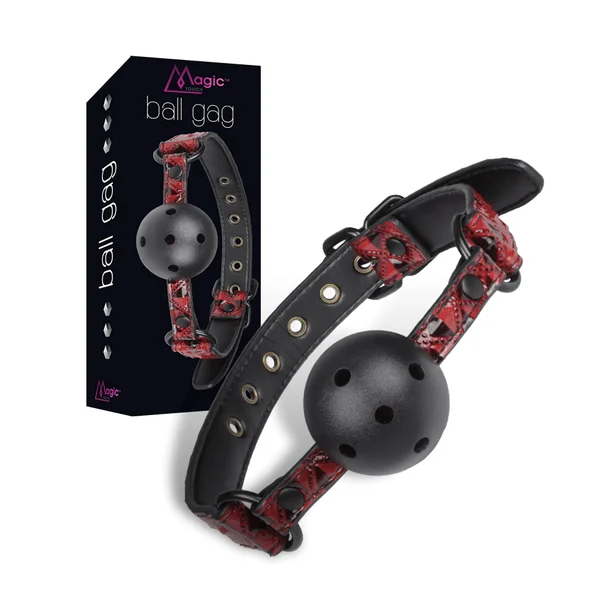 Magic Touch Ball Gag Red — image 4 of 6