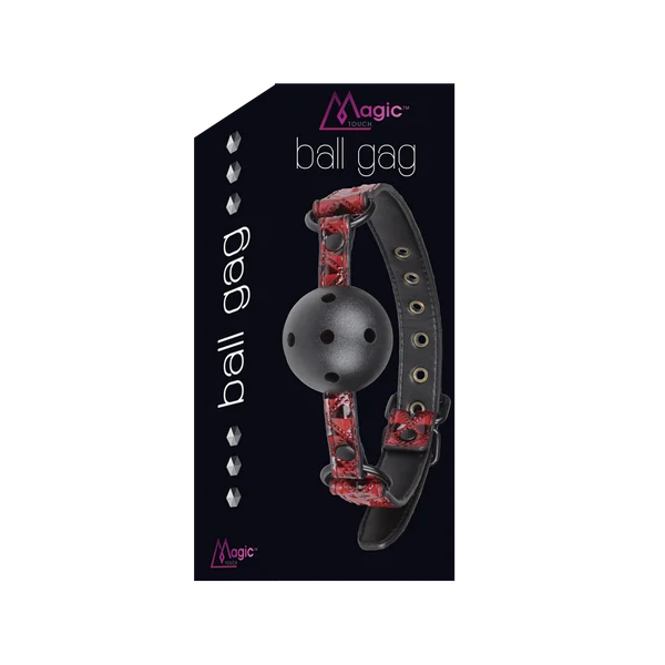 Magic Touch Ball Gag Red — image 6 of 6