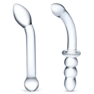 Glas G Spot Glass Dildo Set