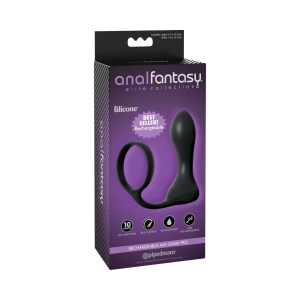 Anal Fantasy Elite Rechargeable Ass-Gasm Pro
