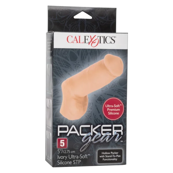 Packer Gear 5"-12.75 Cm Ultra-Soft Silicone Stp - Ivory