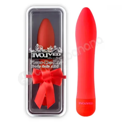 Fleur De Lis Seduction Red Vibrator